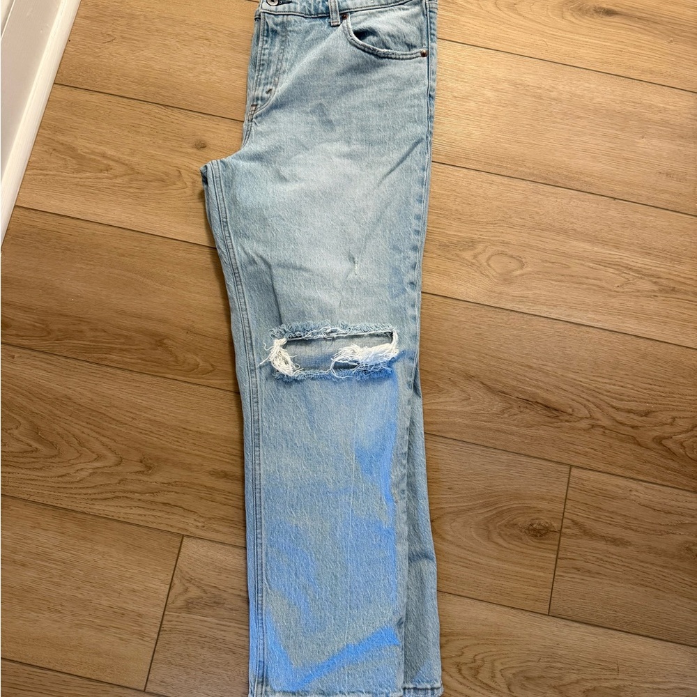 Abercrombie & Fitch 90s straight mid rise